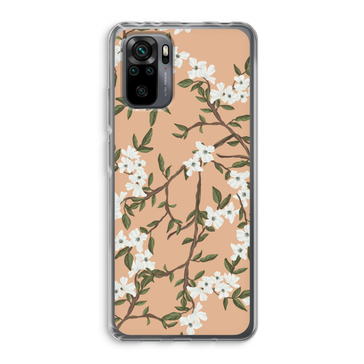 Blossoming spring: Xiaomi Redmi Note 10 Pro Transparant Hoesje
