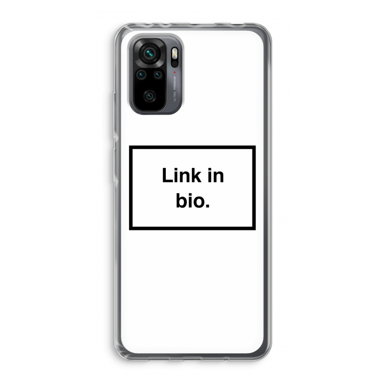 Link in bio: Xiaomi Redmi Note 10 Pro Transparant Hoesje