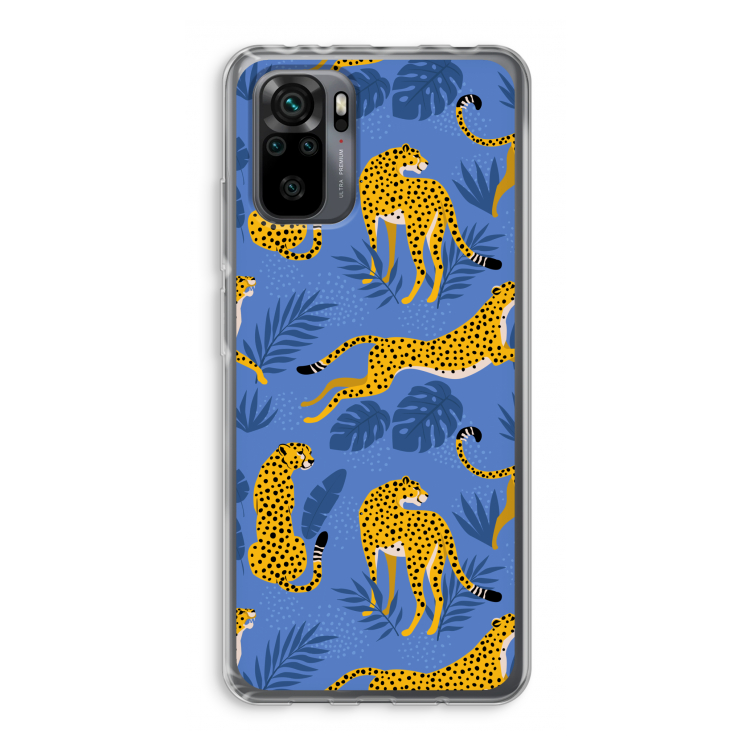 Luipaard: Xiaomi Redmi Note 10 Pro Transparant Hoesje