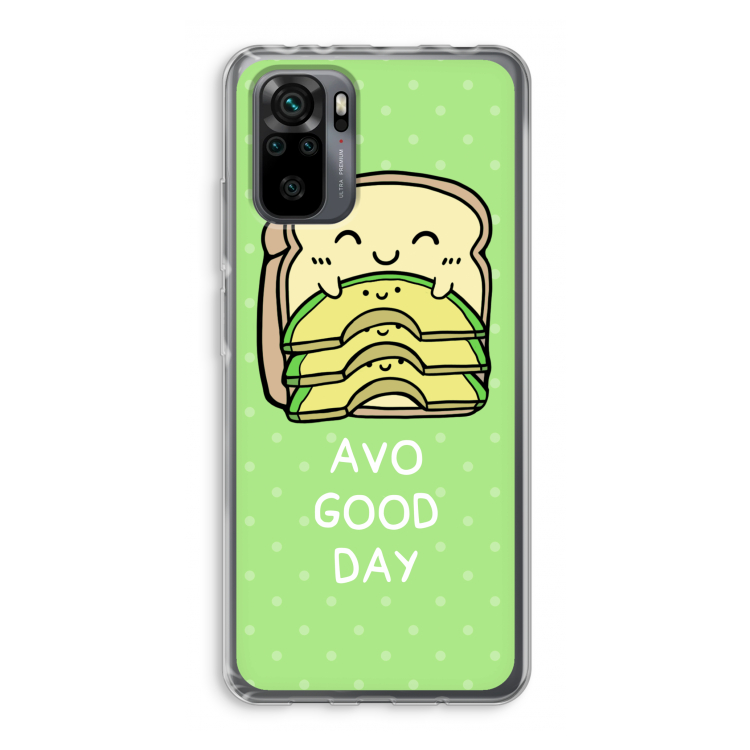 Avo Good Day: Xiaomi Redmi Note 10 Pro Transparant Hoesje