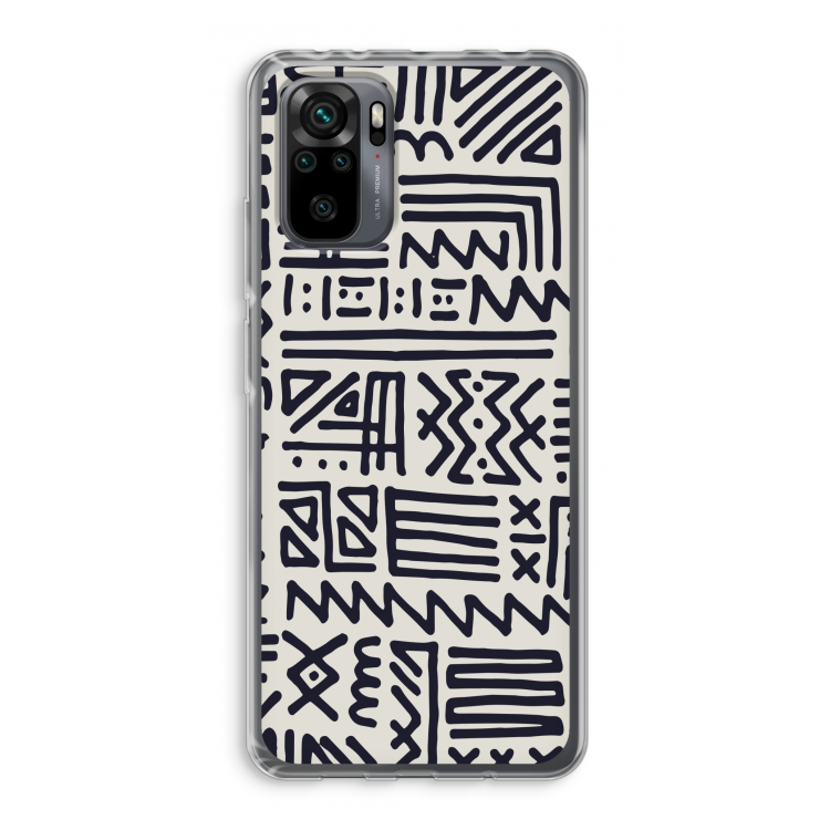Marrakech print: Xiaomi Redmi Note 10 Pro Transparant Hoesje