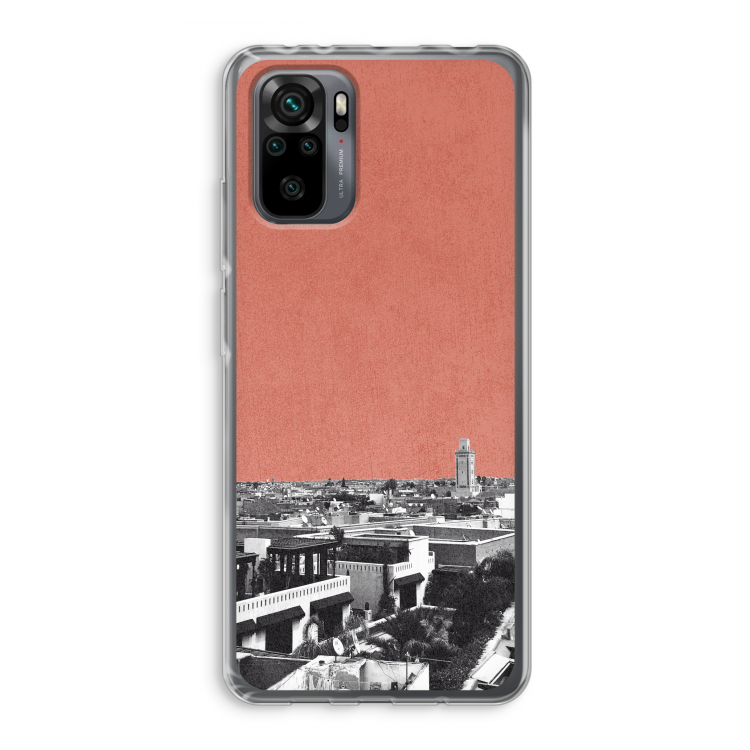 Marrakech Skyline : Xiaomi Redmi Note 10 Pro Transparant Hoesje
