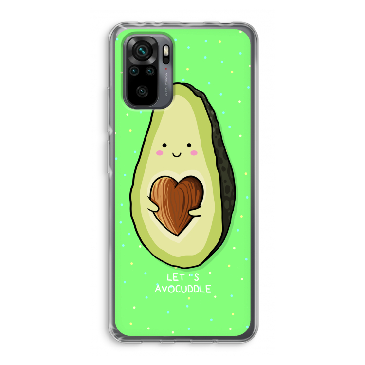 Avocuddle: Xiaomi Redmi Note 10 Pro Transparant Hoesje