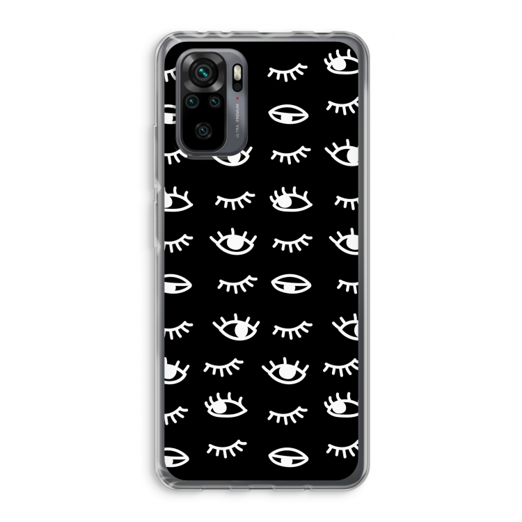 Eye pattern #3: Xiaomi Redmi Note 10 Pro Transparant Hoesje