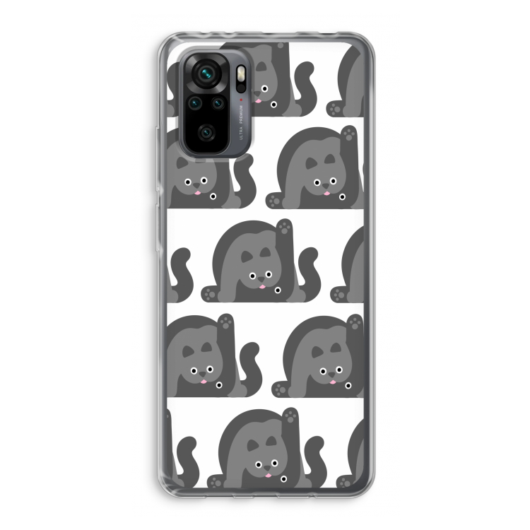 Cats: Xiaomi Redmi Note 10 Pro Transparant Hoesje