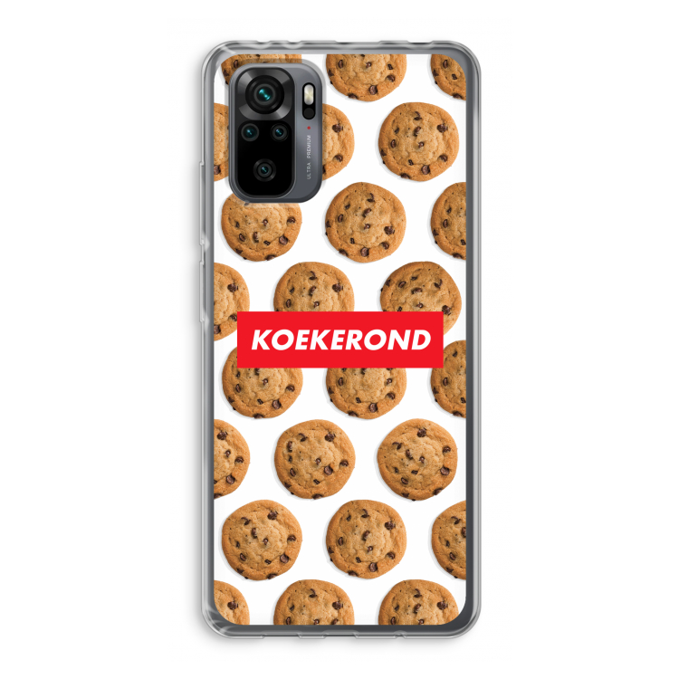 Koekerond: Xiaomi Redmi Note 10 Pro Transparant Hoesje