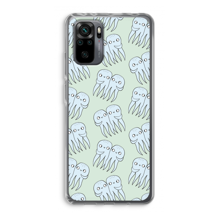 Octopussen: Xiaomi Redmi Note 10 Pro Transparant Hoesje