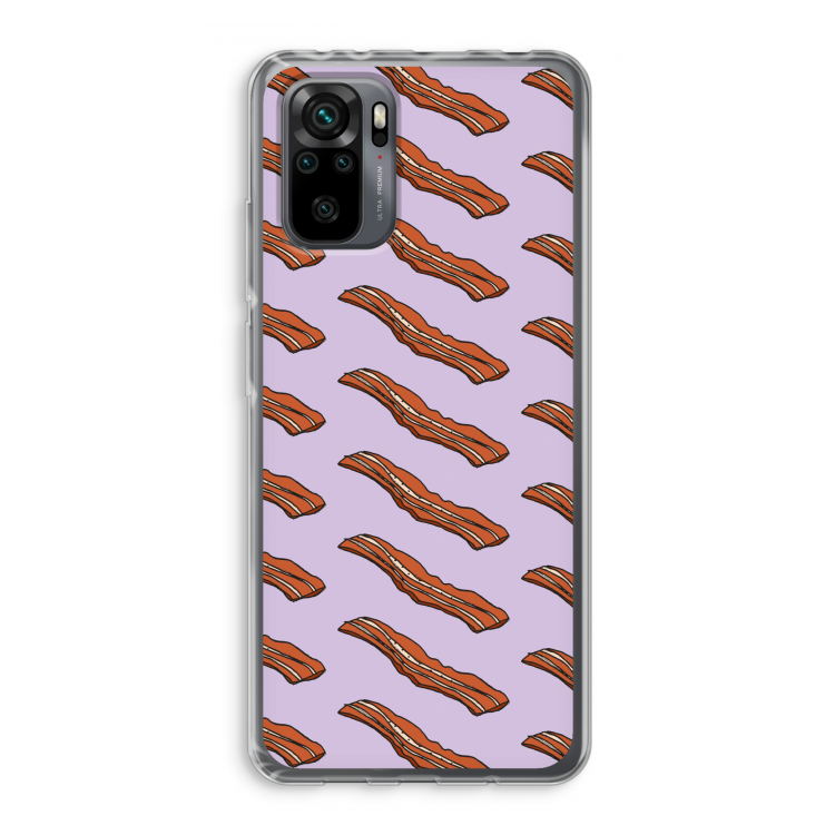 Bacon to my eggs #2: Xiaomi Redmi Note 10 Pro Transparant Hoesje