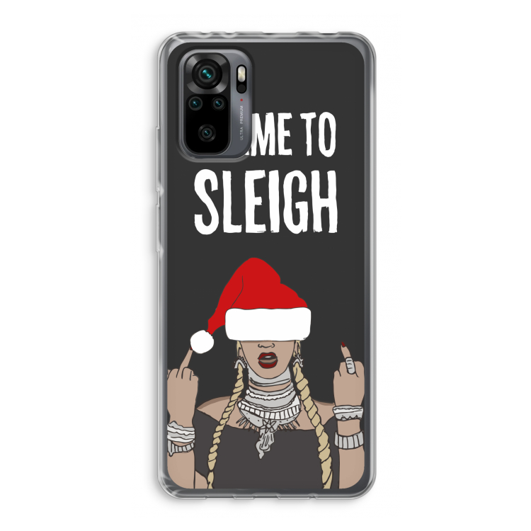 Came To Sleigh: Xiaomi Redmi Note 10 Pro Transparant Hoesje