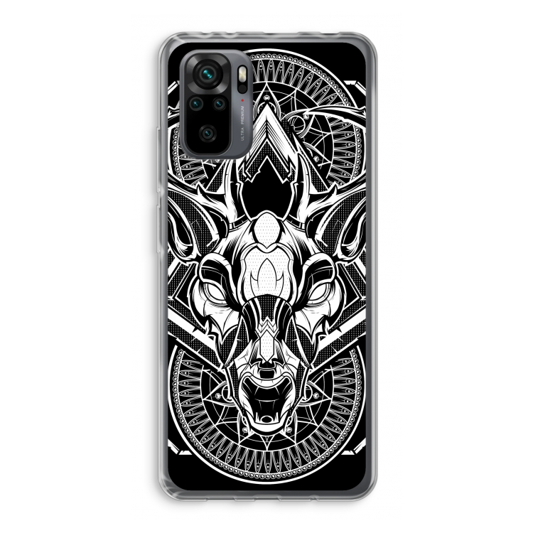 Oh Deer: Xiaomi Redmi Note 10 Pro Transparant Hoesje