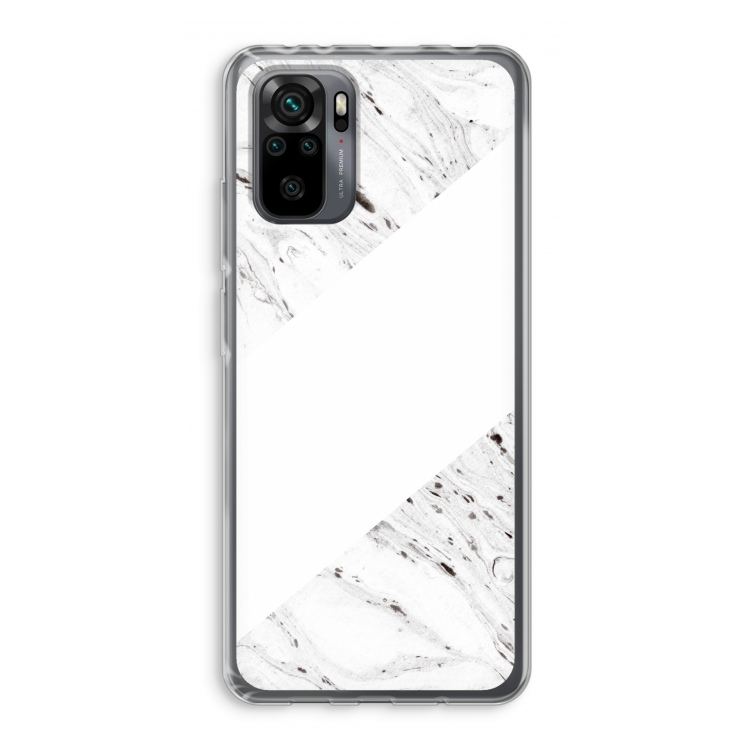 Biggest stripe: Xiaomi Redmi Note 10 Pro Transparant Hoesje