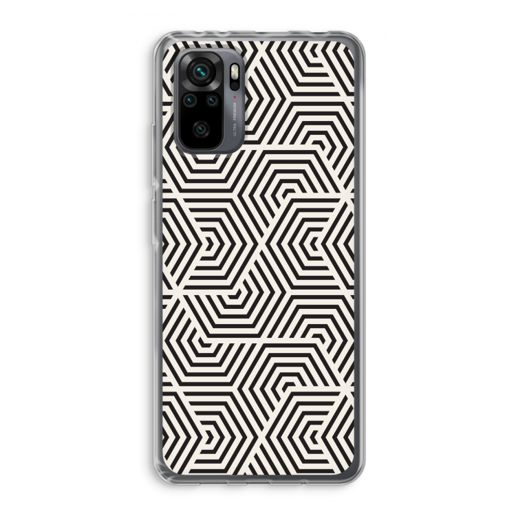 Magic pattern: Xiaomi Redmi Note 10 Pro Transparant Hoesje