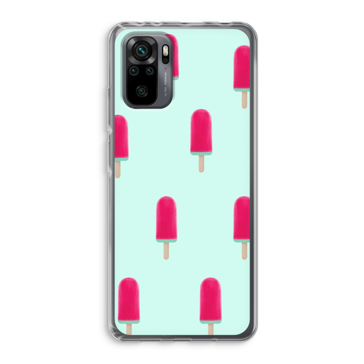 Waterijsje: Xiaomi Redmi Note 10 Pro Transparant Hoesje