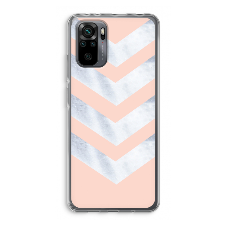 Marmeren pijlen: Xiaomi Redmi Note 10 Pro Transparant Hoesje