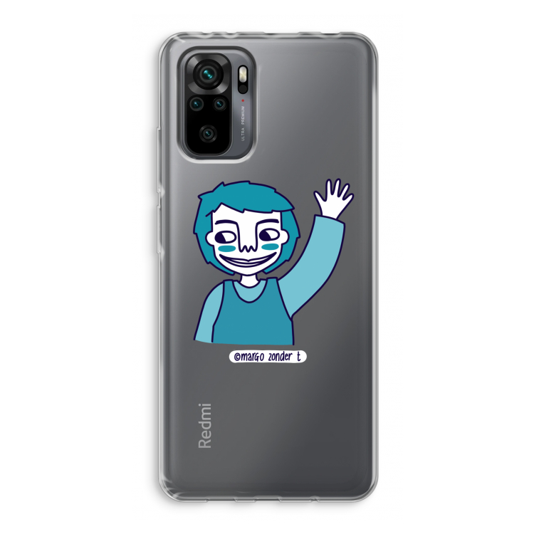 Zwaai: Xiaomi Redmi Note 10 Pro Transparant Hoesje