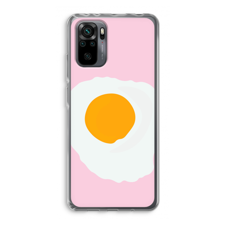 Sunny side up: Xiaomi Redmi Note 10 Pro Transparant Hoesje