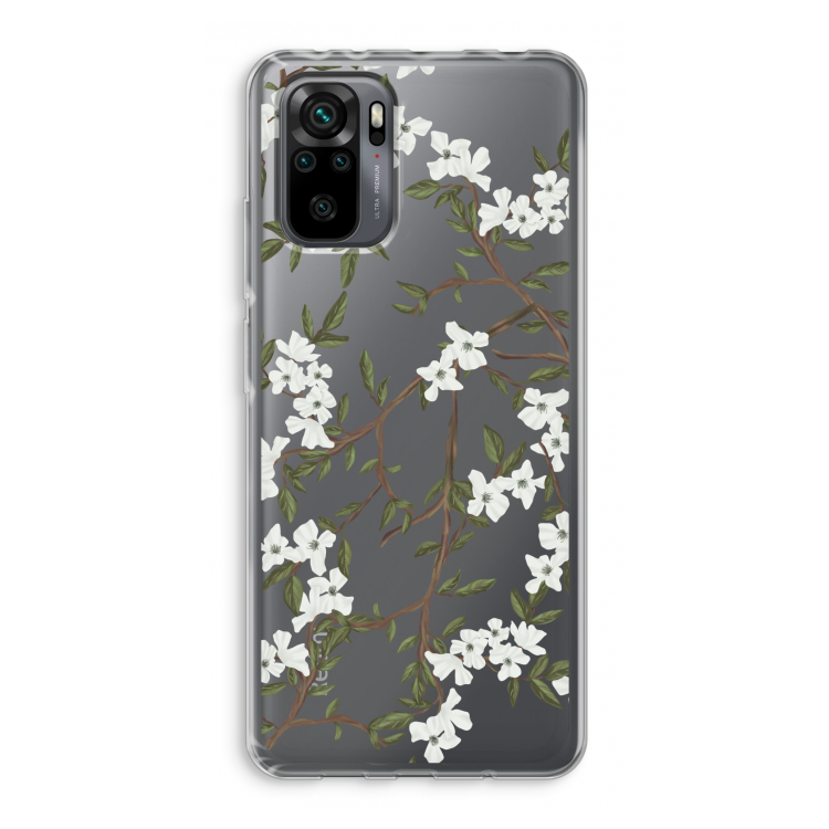 Blossoming spring: Xiaomi Redmi Note 10 Pro Transparant Hoesje