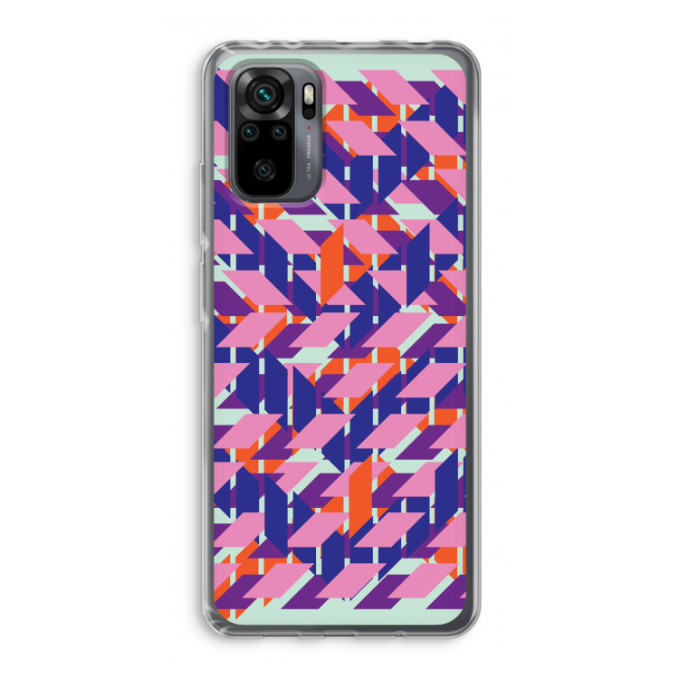 Skew Blush 3: Xiaomi Redmi Note 10 Pro Transparant Hoesje