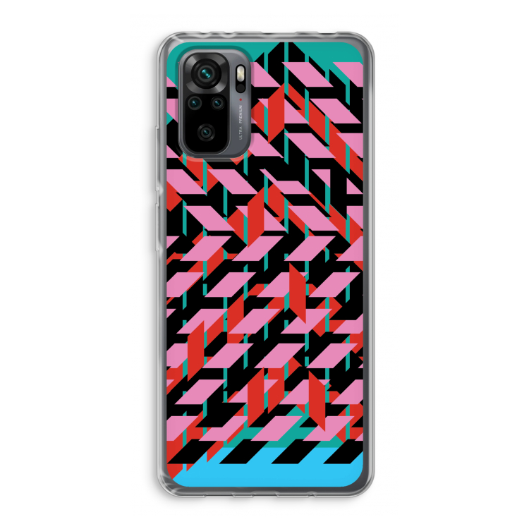 Skew Blush 2: Xiaomi Redmi Note 10 Pro Transparant Hoesje