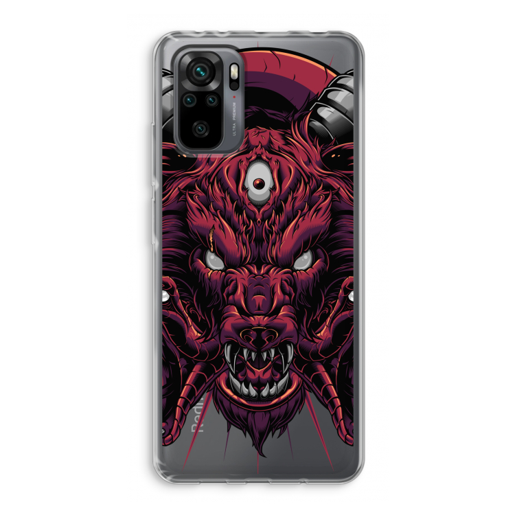 Hell Hound and Serpents: Xiaomi Redmi Note 10 Pro Transparant Hoesje