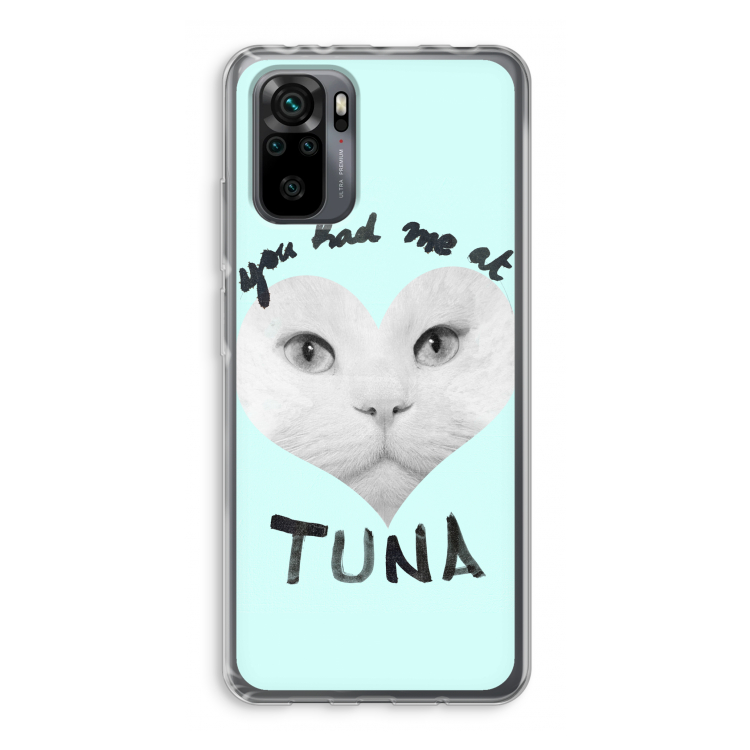 You had me at tuna: Xiaomi Redmi Note 10 Pro Transparant Hoesje