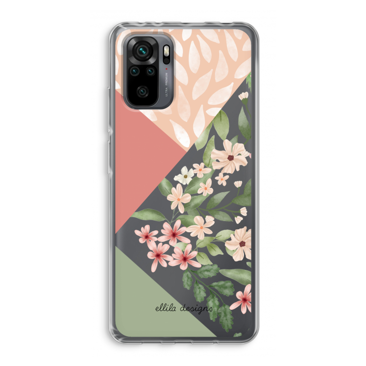 Sweet heaven geometrics: Xiaomi Redmi Note 10 Pro Transparant Hoesje