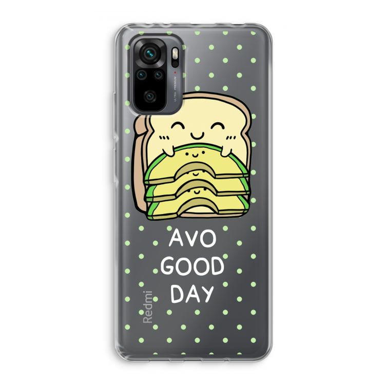 Avo Good Day: Xiaomi Redmi Note 10 Pro Transparant Hoesje