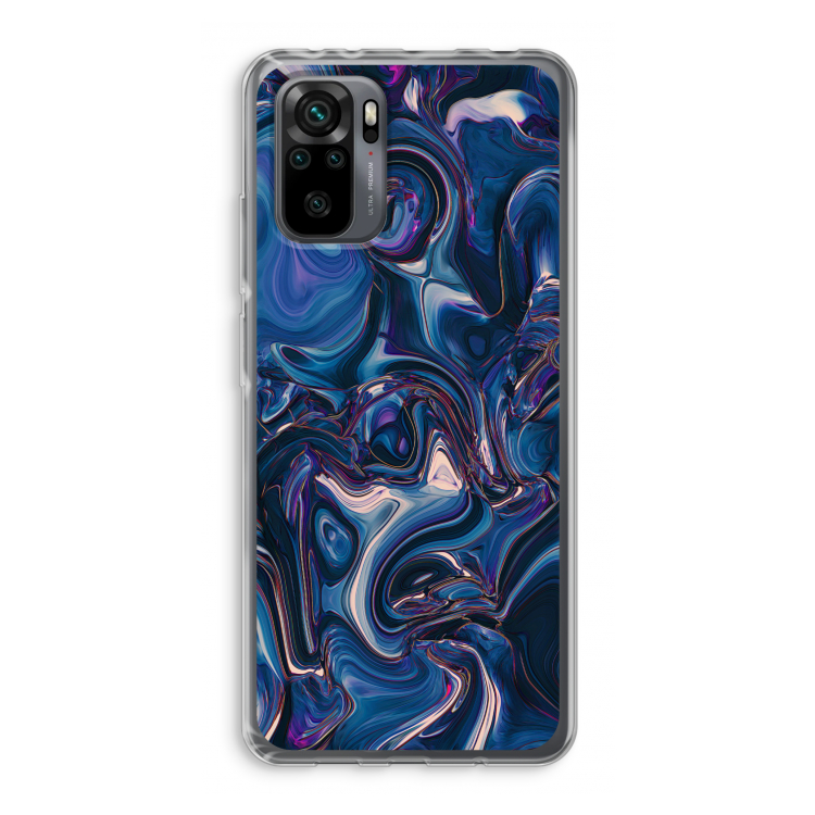 Mirrored Mirage: Xiaomi Redmi Note 10 Pro Transparant Hoesje