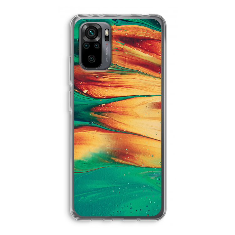 Green Inferno: Xiaomi Redmi Note 10 Pro Transparant Hoesje
