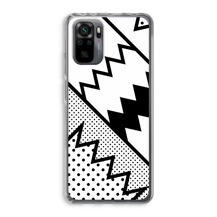 Pop Art #5: Xiaomi Redmi Note 10 Pro Transparant Hoesje