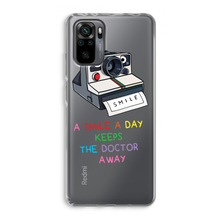 Smile: Xiaomi Redmi Note 10 Pro Transparant Hoesje