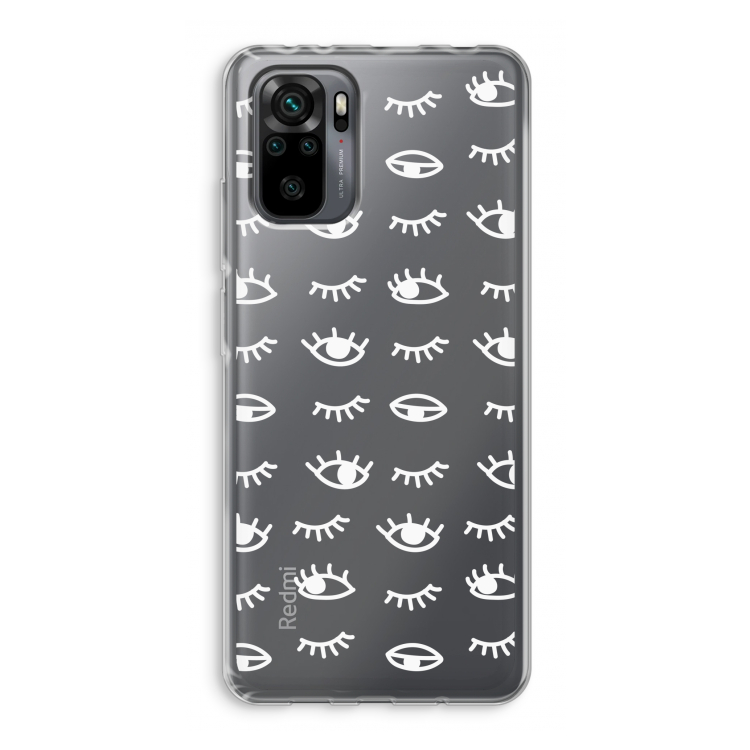 Eye pattern #3: Xiaomi Redmi Note 10 Pro Transparant Hoesje