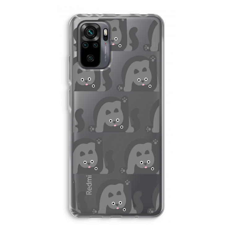 Cats: Xiaomi Redmi Note 10 Pro Transparant Hoesje