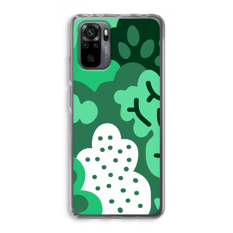 Bushes: Xiaomi Redmi Note 10 Pro Transparant Hoesje
