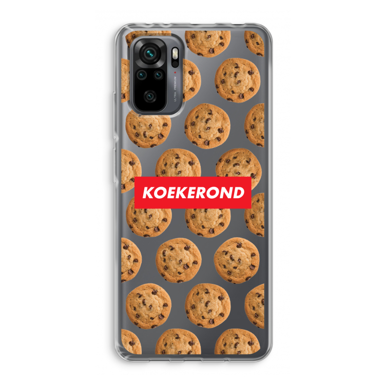 Koekerond: Xiaomi Redmi Note 10 Pro Transparant Hoesje