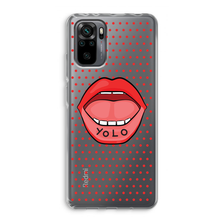 Yolo Denise: Xiaomi Redmi Note 10 Pro Transparant Hoesje