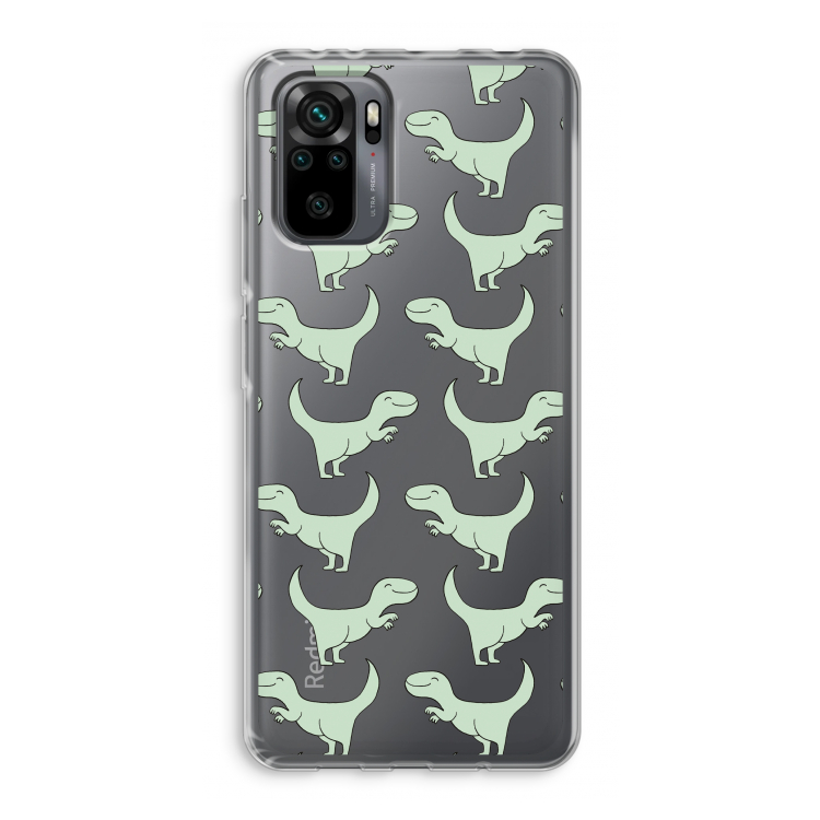Dinos: Xiaomi Redmi Note 10 Pro Transparant Hoesje