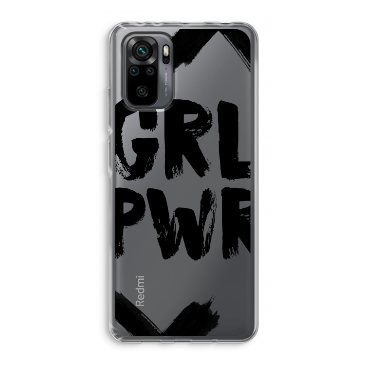 Girl Power #2: Xiaomi Redmi Note 10 Pro Transparant Hoesje