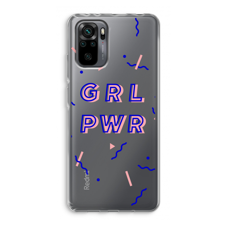 GRL PWR: Xiaomi Redmi Note 10 Pro Transparant Hoesje