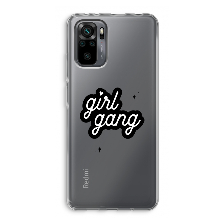 Girl Gang: Xiaomi Redmi Note 10 Pro Transparant Hoesje