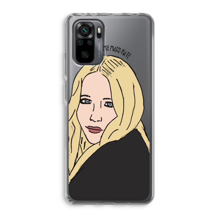 Mary Kate: Xiaomi Redmi Note 10 Pro Transparant Hoesje