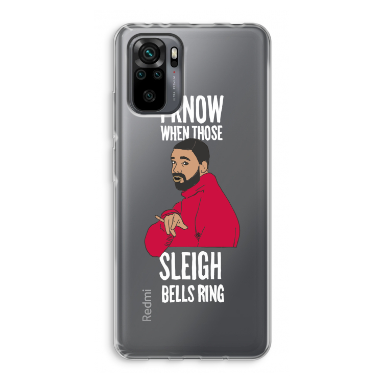 Sleigh Bells Ring: Xiaomi Redmi Note 10 Pro Transparant Hoesje