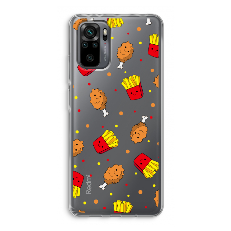 Chicken 'n Fries: Xiaomi Redmi Note 10 Pro Transparant Hoesje