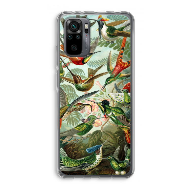 Haeckel Trochilidae: Xiaomi Redmi Note 10 Pro Transparant Hoesje