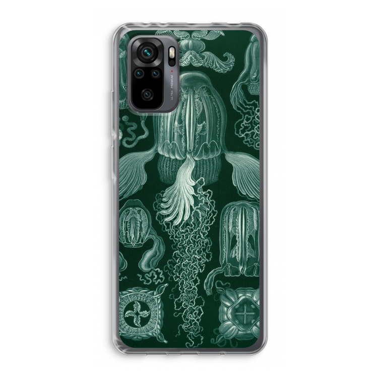 Haeckel Cubomedusae: Xiaomi Redmi Note 10 Pro Transparant Hoesje