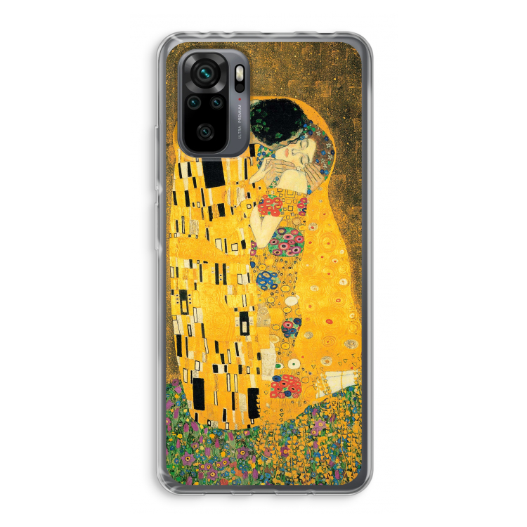 Der Kuss: Xiaomi Redmi Note 10 Pro Transparant Hoesje
