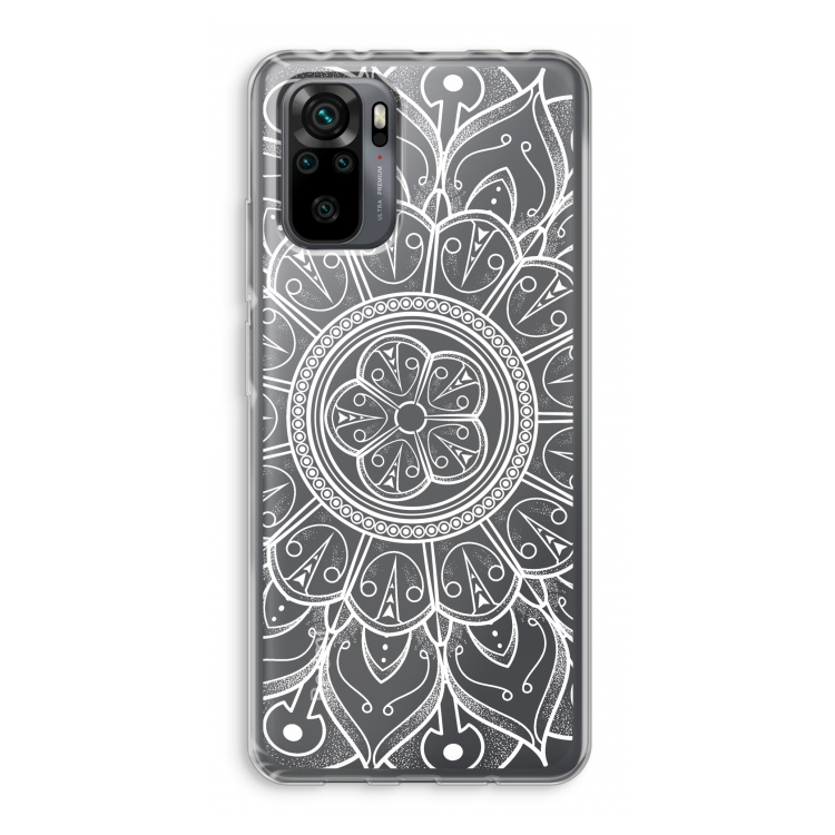 Roses Are Red: Xiaomi Redmi Note 10 Pro Transparant Hoesje