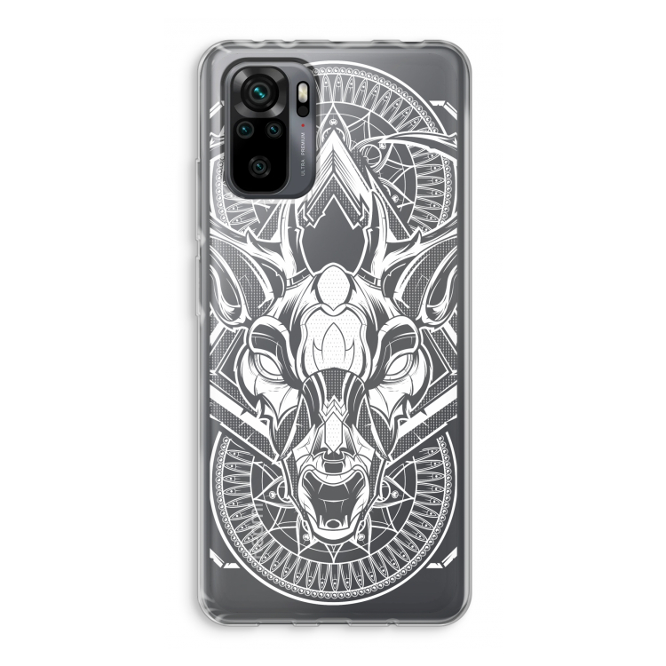 Oh Deer: Xiaomi Redmi Note 10 Pro Transparant Hoesje