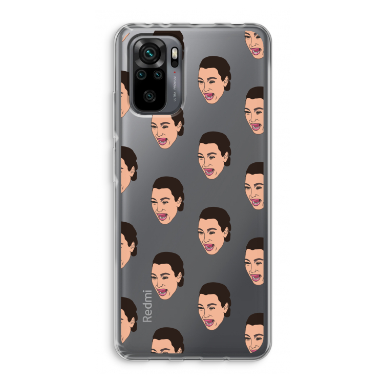 Ugly Cry Call: Xiaomi Redmi Note 10 Pro Transparant Hoesje