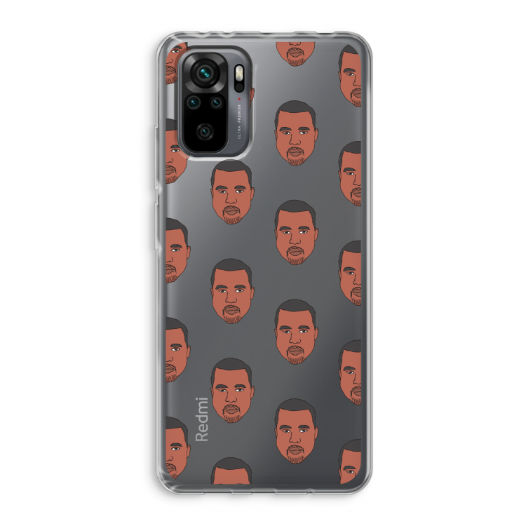 Kanye Call Me?: Xiaomi Redmi Note 10 Pro Transparant Hoesje
